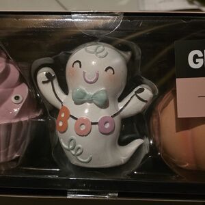 Ghoulish Pastel Halloween 3 pack figurines